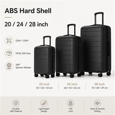 ABS+PC Hard Shell Prtljaga